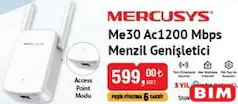 MERCUSYS ME30 AC1200 MBPS MENZİL WİFİ GÜÇLENDİRİCİ MERCUSYS ME30 AC1200 MBPS MENZİL WİFİ GÜÇLENDİRİCİ